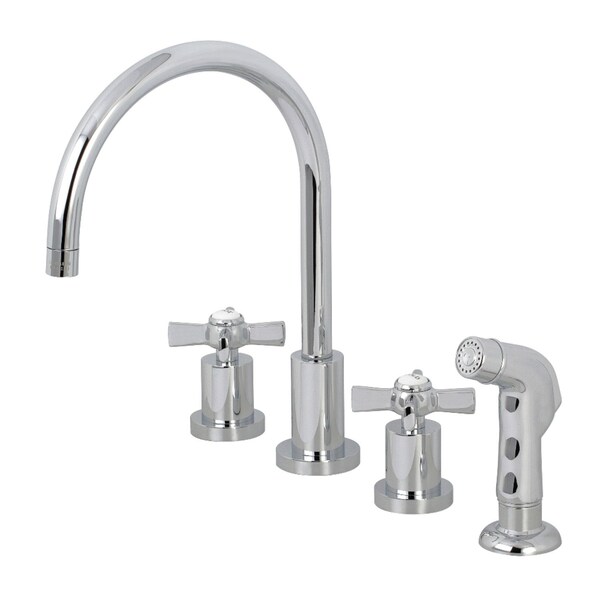KS8721ZX Widespread Kitchen Faucet, Polished Chrome